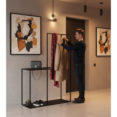 Wieszak stojący metalowy kolory rozmiary WSM-7